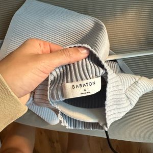 Babaton Baby Blue Sweater M